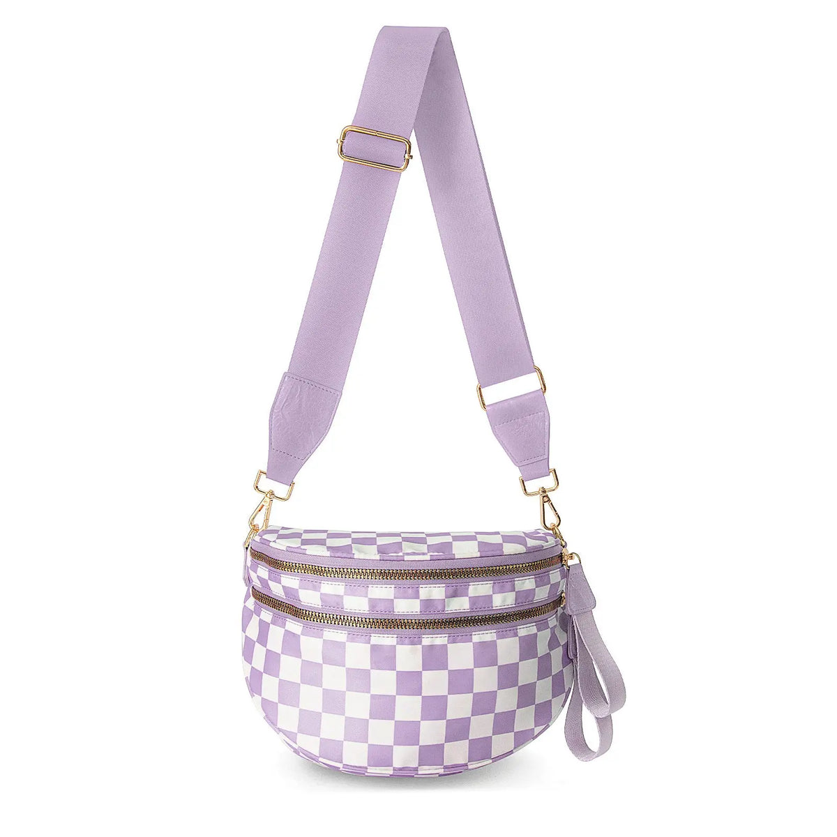 Gold Blush BEST SELLING Nylon Bum Bag Crossbody Bag MORE COLORS! Checkered Bum Bag Versatile Bum Bag